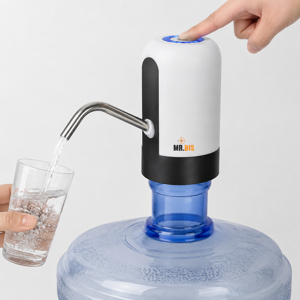 Dispensador Automático de Agua para Garrafón Recargable USB – MR.BIS