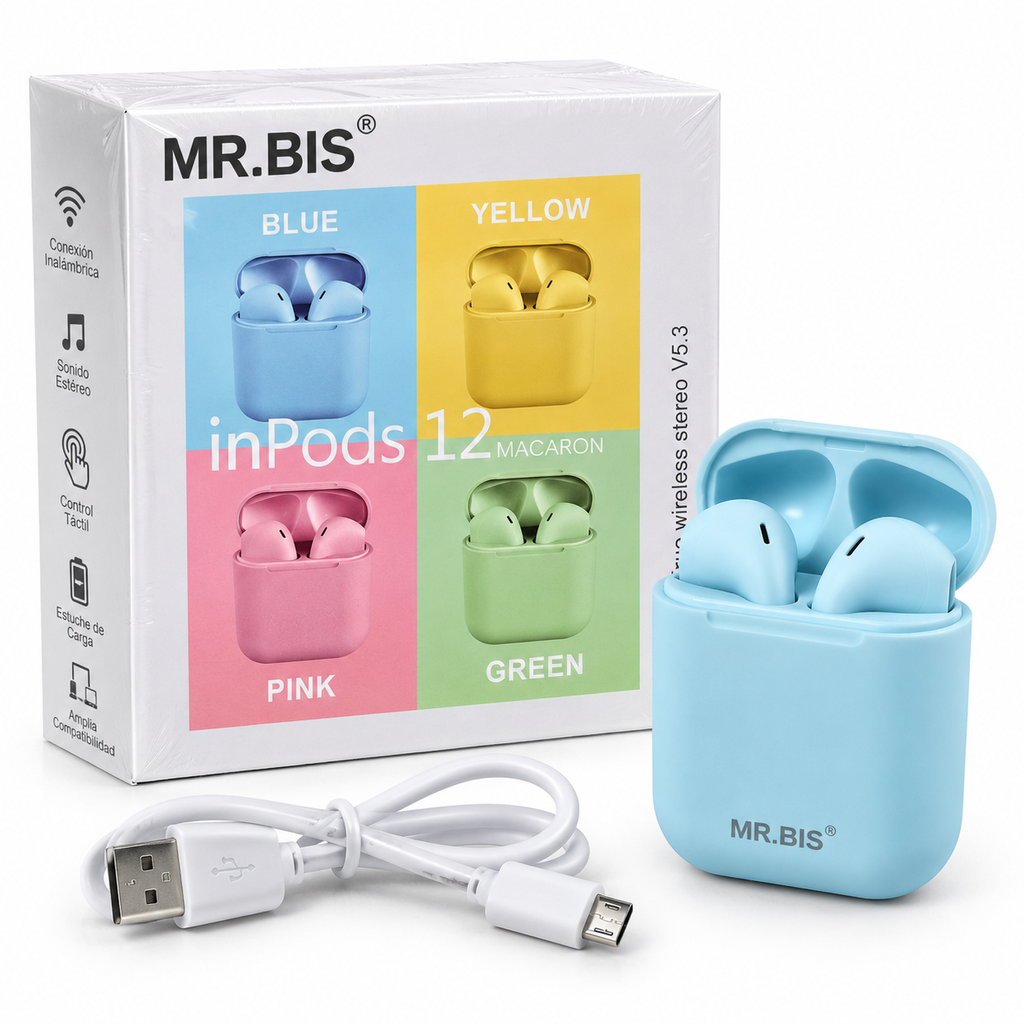 AUDIFONOS InPods 12 Bluetooth – MR.BIS