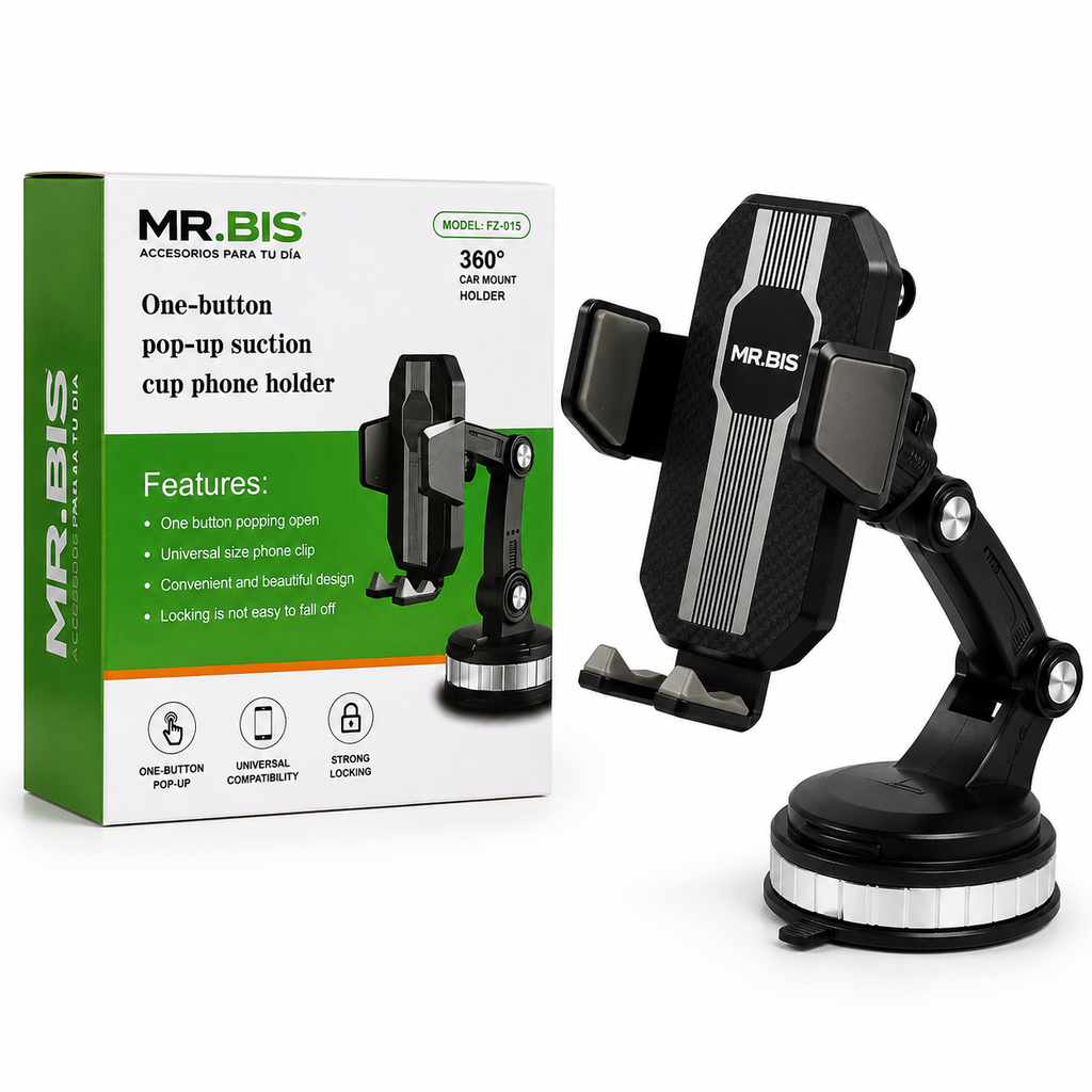 Soporte para Celular de Carro con Ventosa 360° - Holder  360°