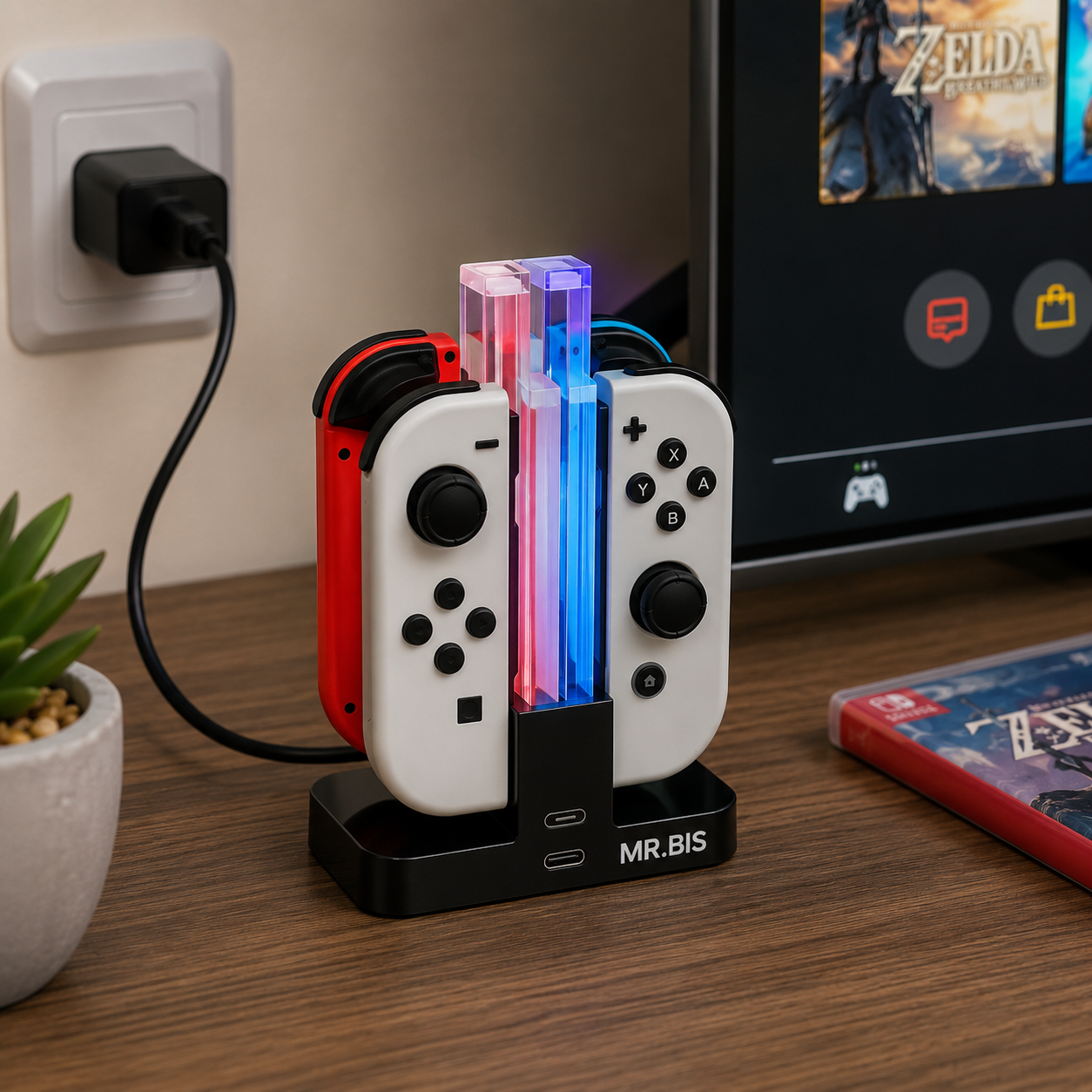 Base Cargadora para Controles Joy-Con