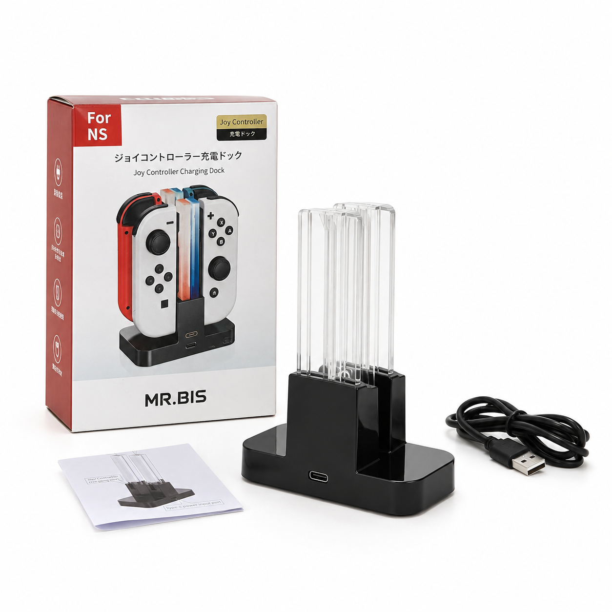 Base Cargadora para Controles Joy-Con
