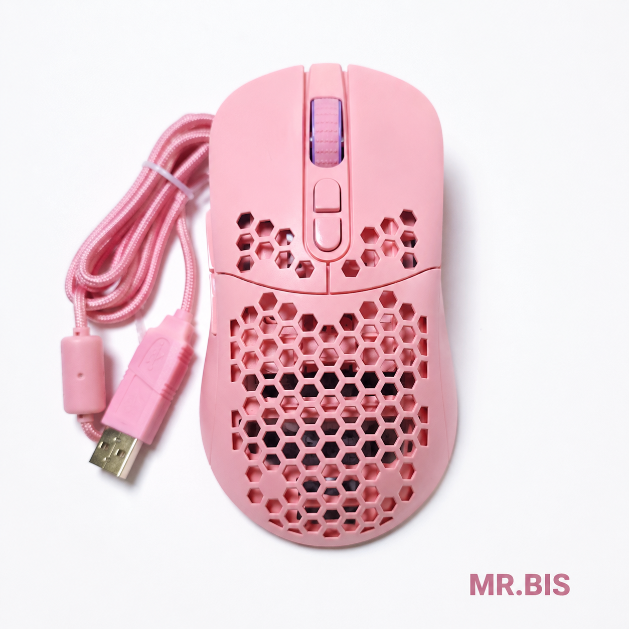 Mouse Gaming JITE G-02 Rosado RGB – 6 Botones