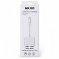 Adaptador Lightning a Lightning con Audio y Carga