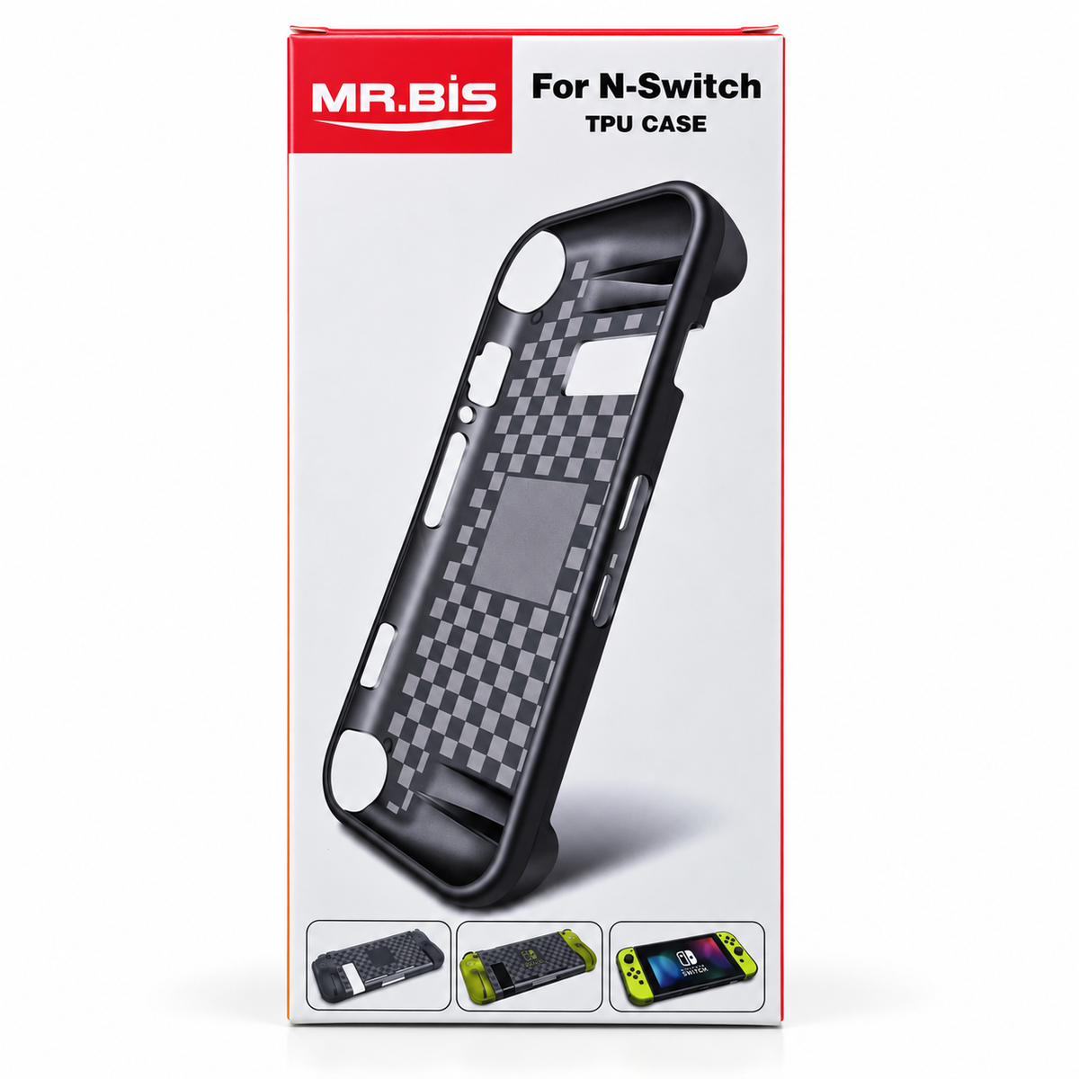 Funda Protectora TPU para N-Switch – TRANSPARENTE NEVADO
