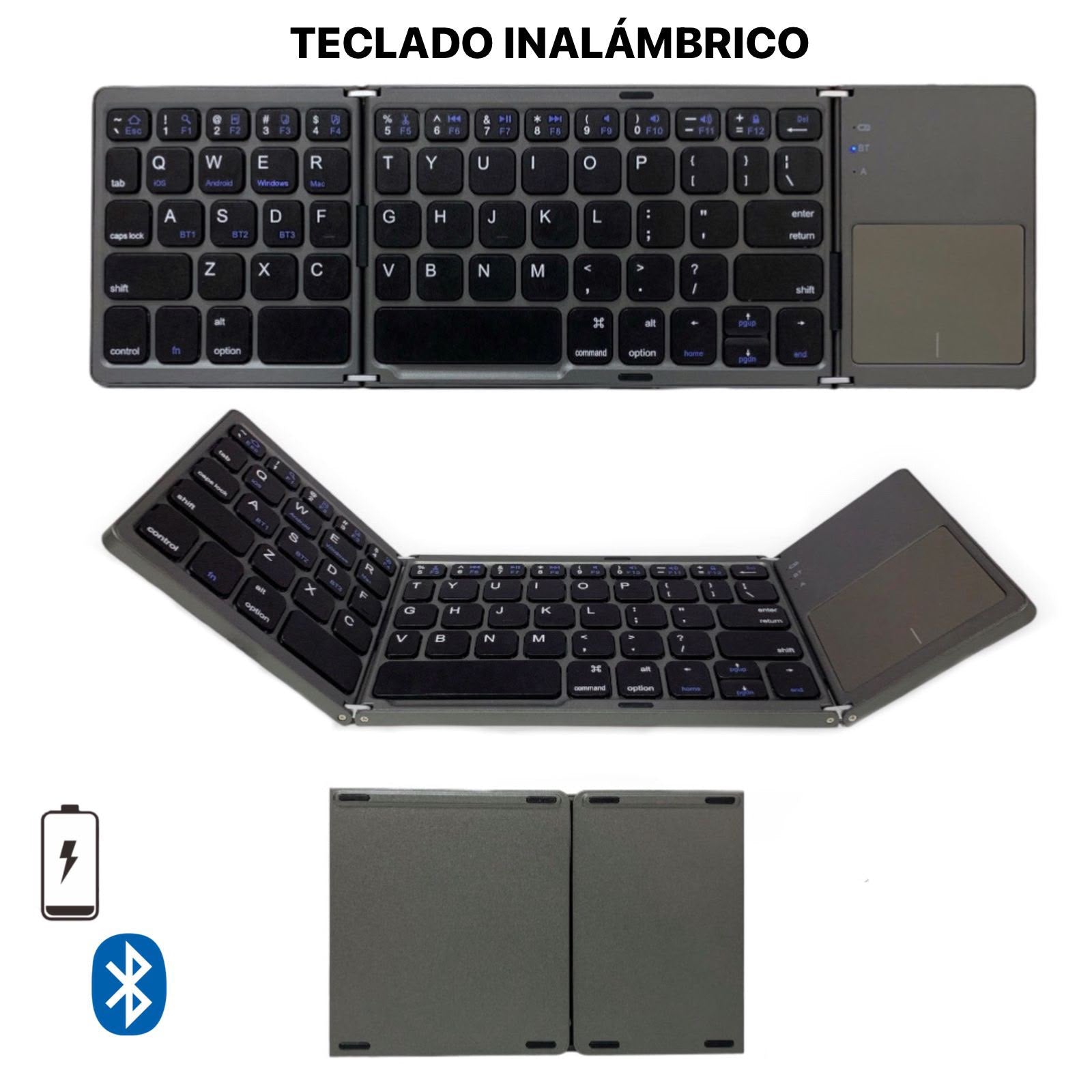 Teclado inalambrico, Bluetooth