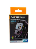 Transmisor Bluetooth, cargador usb- TC modelo c24