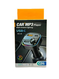 Transmisor Bluetooth, Cargador usb y TC,