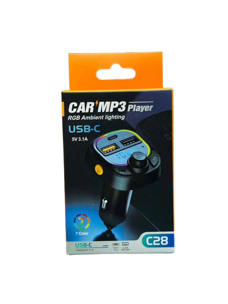 Transmisor Bluetooth carro, usb y TC