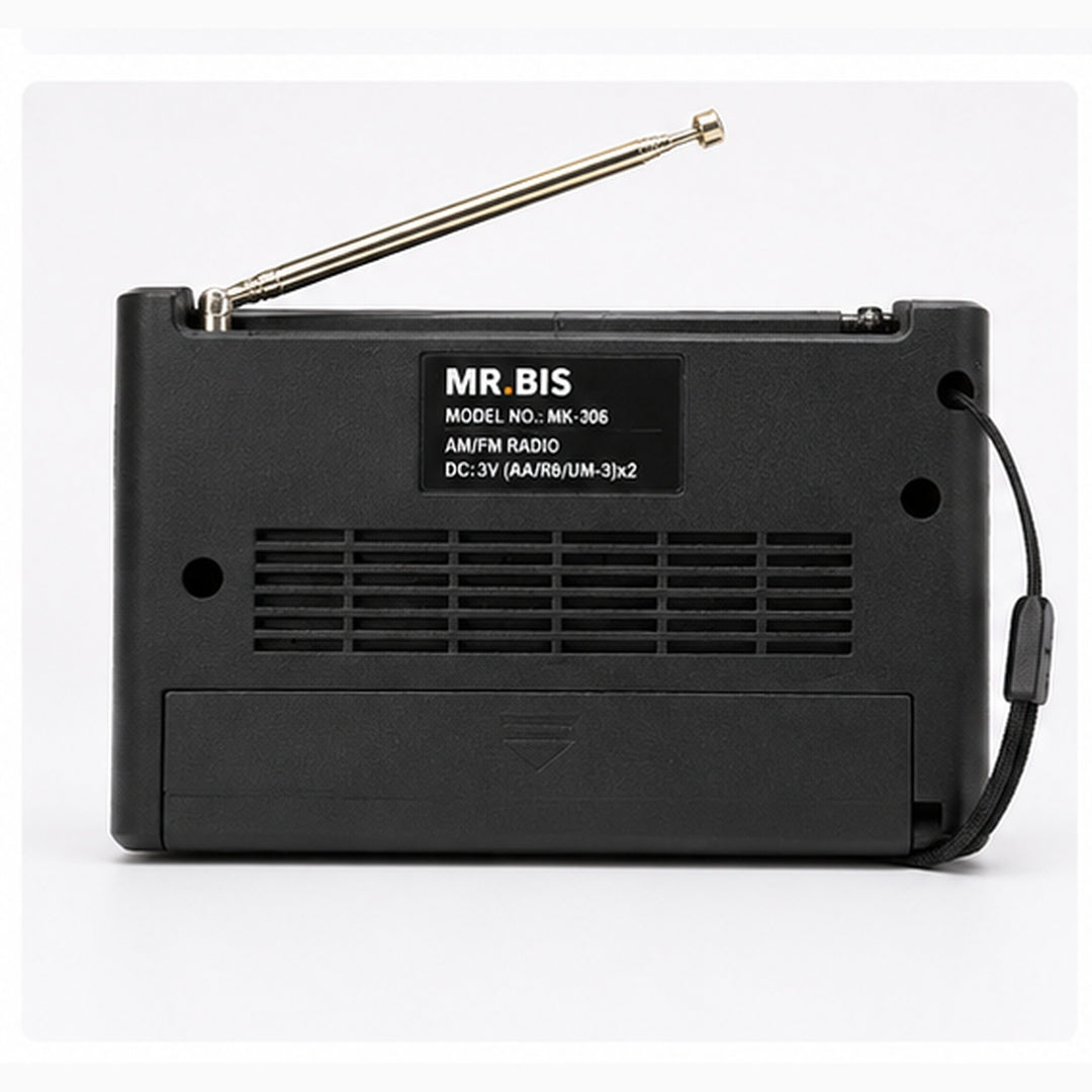 Radio Portátil CMiK MK-306 AM/FM con Parlante