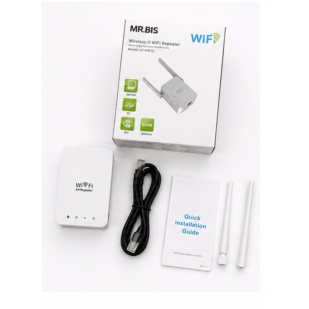 Repetidor WiFi 300Mbps Wireless-N LV-WR13
