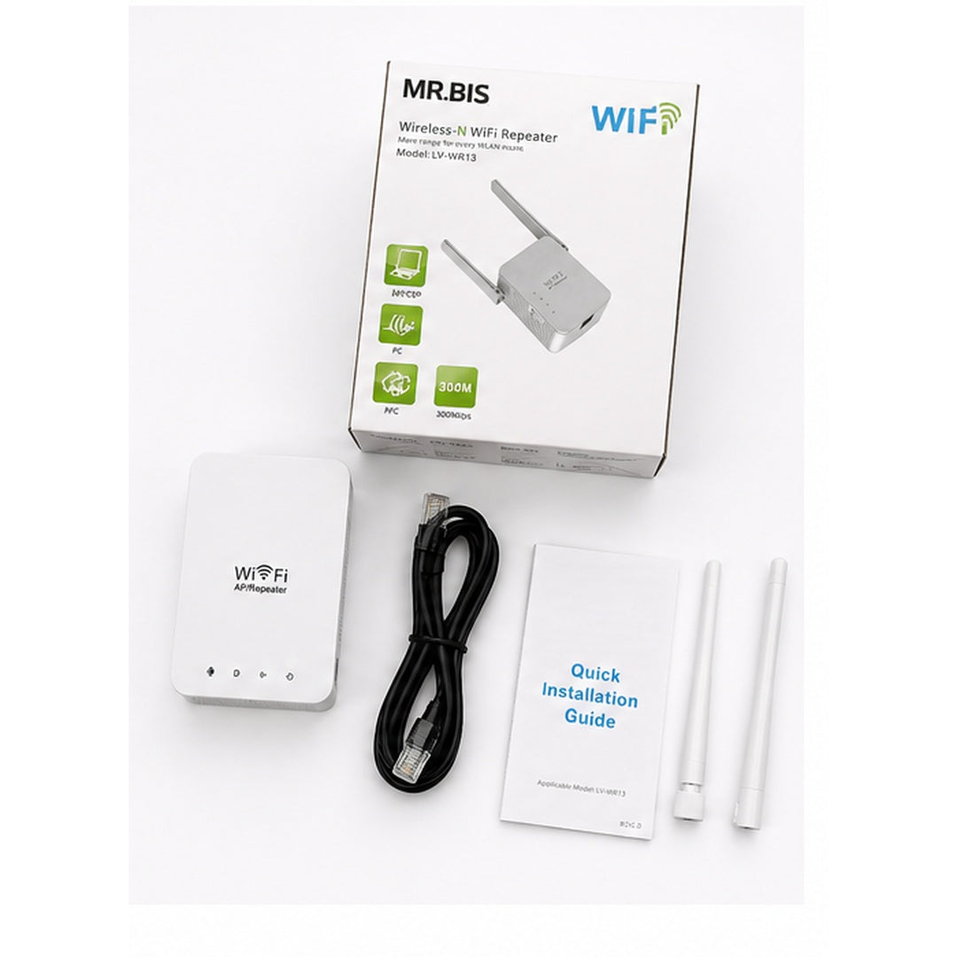 Repetidor WiFi 300Mbps Wireless-N LV-WR13