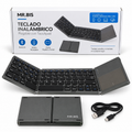 Teclado Inalámbrico Plegable con Touchpad