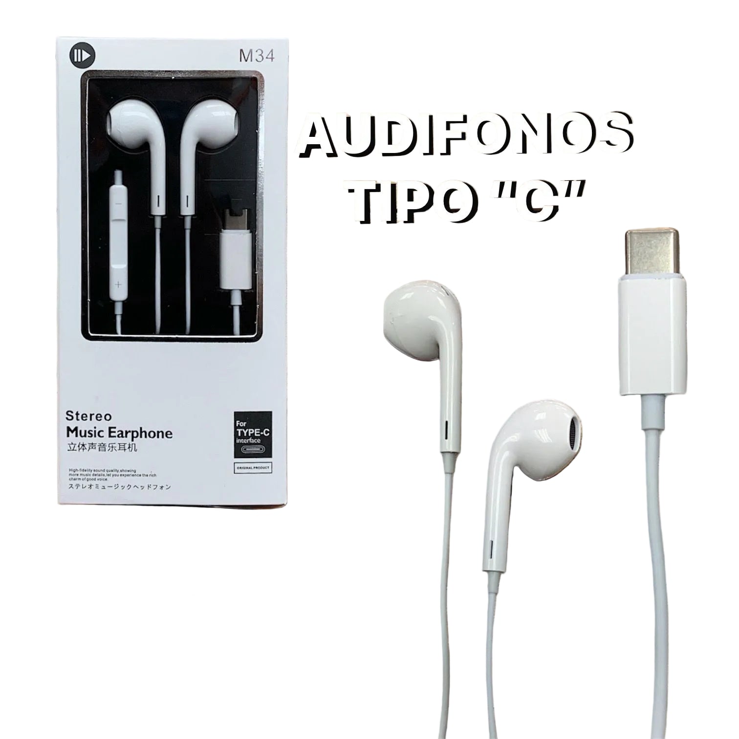 Audifonos cable TC